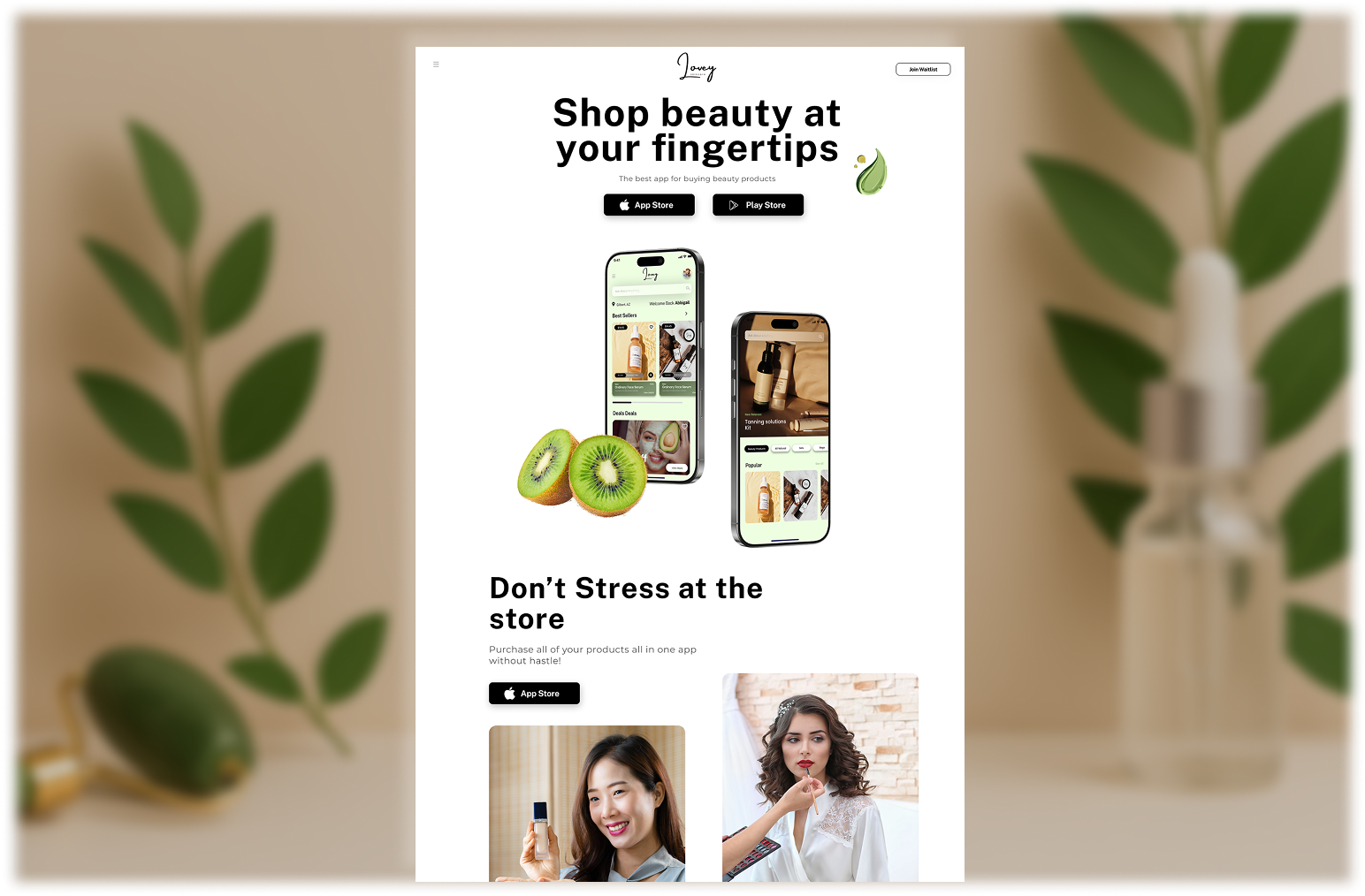 Example of Website Development